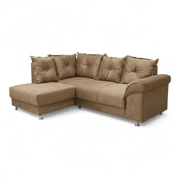 Sillon Esquinero 5 Lugares Bari Beige