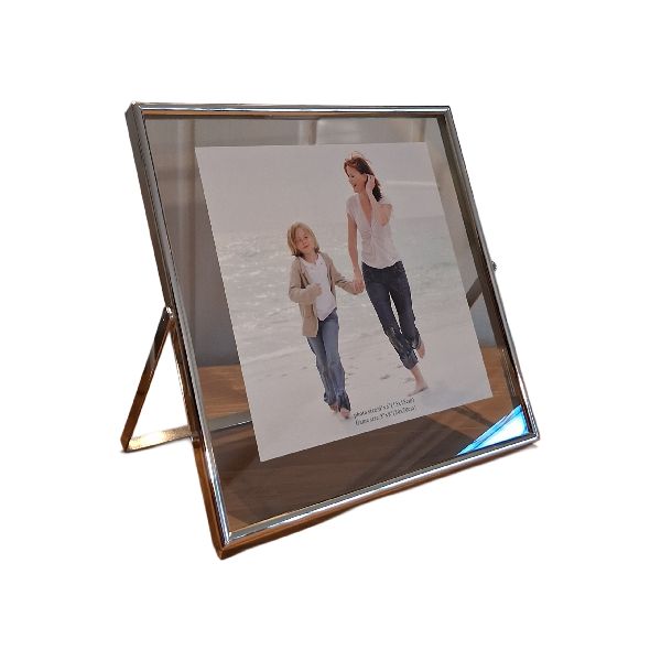 Portarretrato Metal Plateado