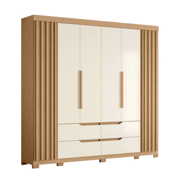 Ropero 6 Puertas 4 Cajones Doble Casal