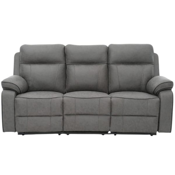Sillón Recliner Apollo 3 Cuerpos - Gris