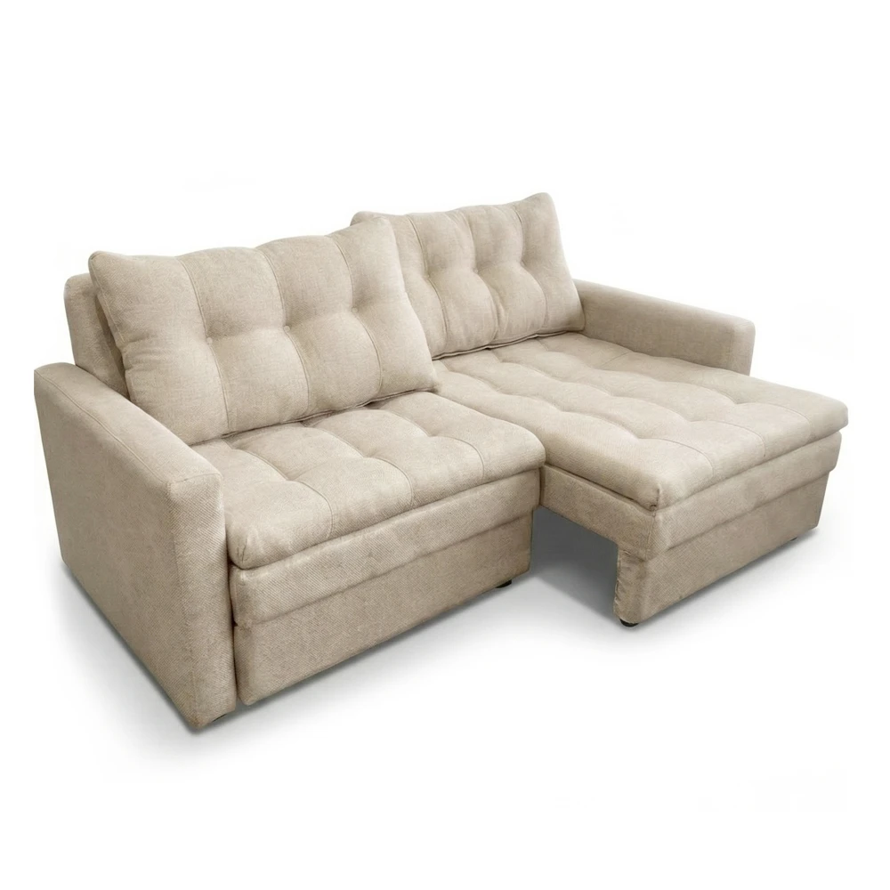 Sillón Cama Nayla 3 Cuerpos Extensible - Beige